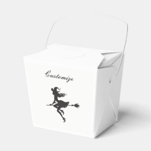 Witch Riding Broom Thunder_Cove Halloween Favour Box