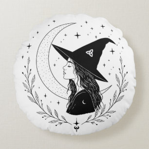 Witch Round Cushion