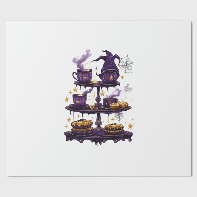  Witch�s Brew Caf� Wrapping Paper (Flat)