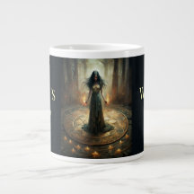 Witch’s Brew – Ritual Witch with Pentacle Circle
