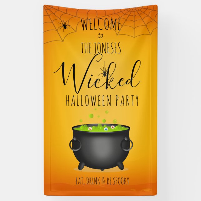 Witch’s Cauldron Banner (Vertical)