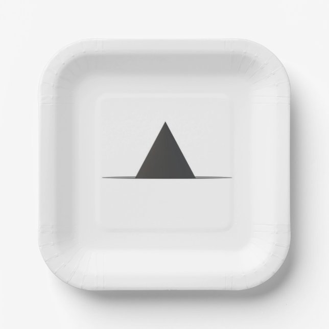 Witch’s Hat Paper Plates  (Front)