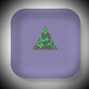 Witch’s Hat Paper Plates 