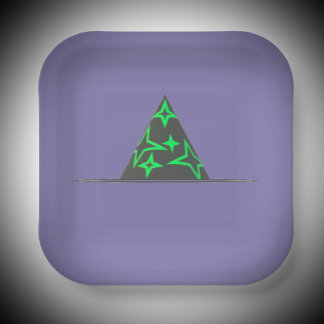 Witch’s Hat Paper Plates 