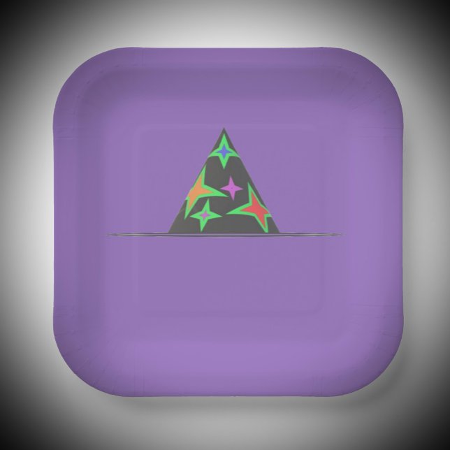 Witch’s Hat Paper Plates  (Creator Uploaded)