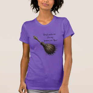Witch’s Pet Broom T-Shirt