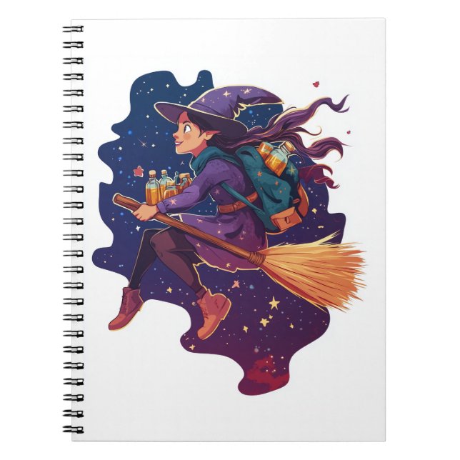 Witch�s Potion Delivery Notebook (Front)