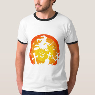 Witch scary halloween costume for halloween night T-Shirt
