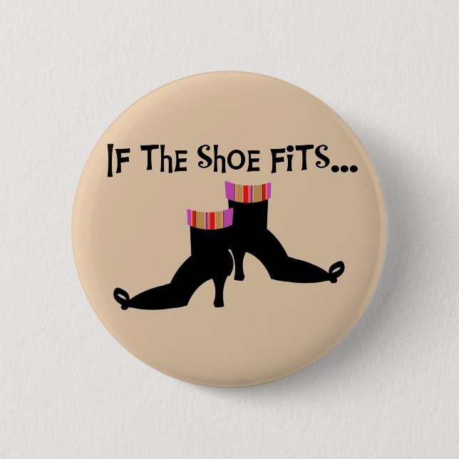 Witch Shoes T-shirts and Gifts 6 Cm Round Badge (Front)