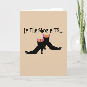 Witch Shoes T-shirts and Gifts Card
