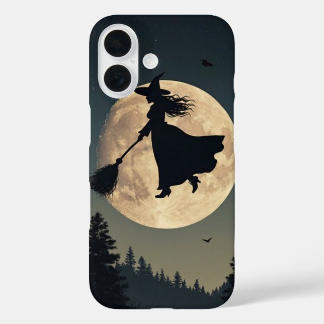 Witch Silhouette Case-Mate iPhone Case (Back)
