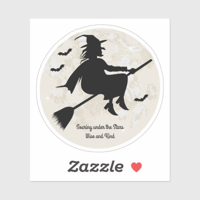 witch soaring under the stars (Sheet)