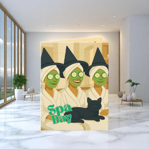 Witch Spa Day Funny Humour  Invitation
