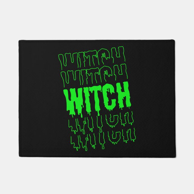 Witch Spooky Doormat (Front)