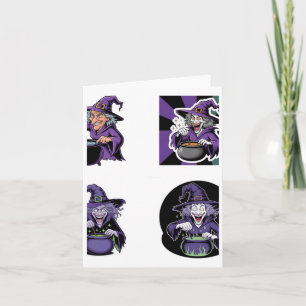 Witch Sticker Pack - Magic Potions Sticker Card