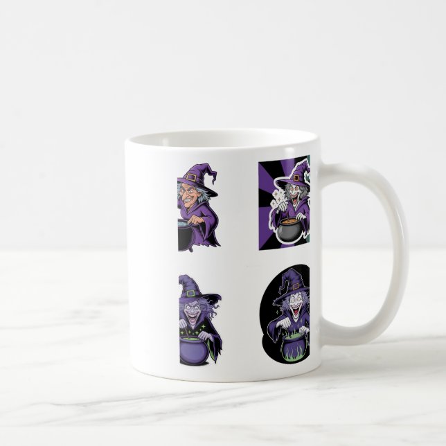 Witch Sticker Pack - Magic Potions Sticker  Coffee Mug (Right)