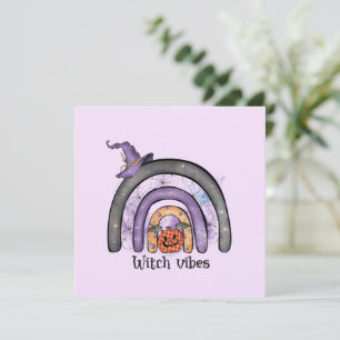 Witch Vibes – Black Rainbow, Purple Witch Hat
