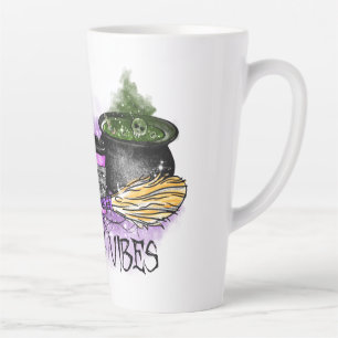 Witch Vibes - Spooky Halloween Coffee Latte Mug