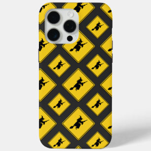 Witch Warning Halloween iPhone 15 Pro Max Case