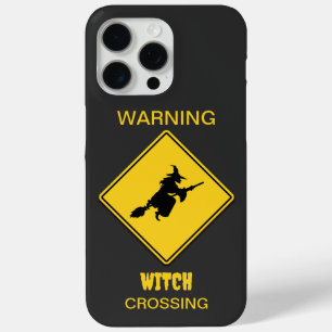 Witch Warning Halloween iPhone 15 Pro Max Case