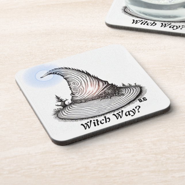 Witch Way? : Coaster (Left Side)