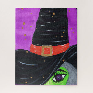 Witch Way to Halloween Jigsaw Puzzle