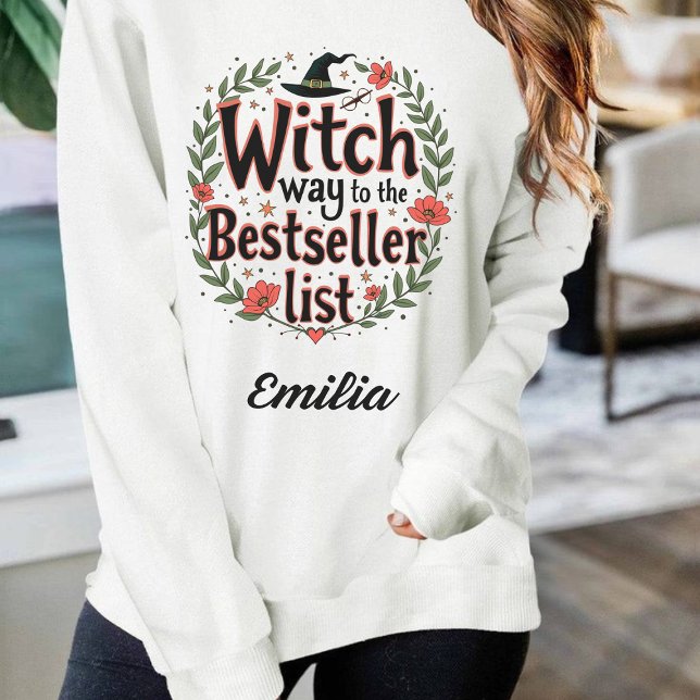 Witch Way To The Bestseller List Custom Halloween  T-Shirt (Creator Uploaded)