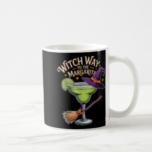 Witch Way to The Margarita Halloween Drinking Team Coffee Mug