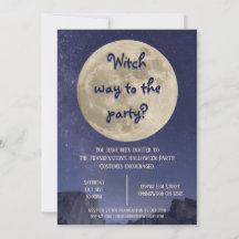 Witch Way To The Party?-Full Moon Halloween Party