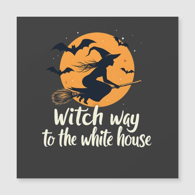 Witch Way to the White House Election Kamala  (Front)
