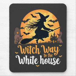 Witch Way to the White House Mouse Mat