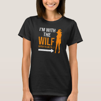 witch witches halloween i'm with the witch for men T-Shirt
