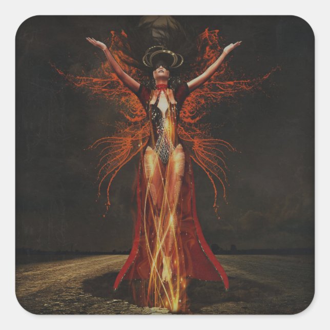 witch woman stickers (Front)