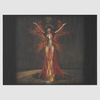 witch woman tissue paper