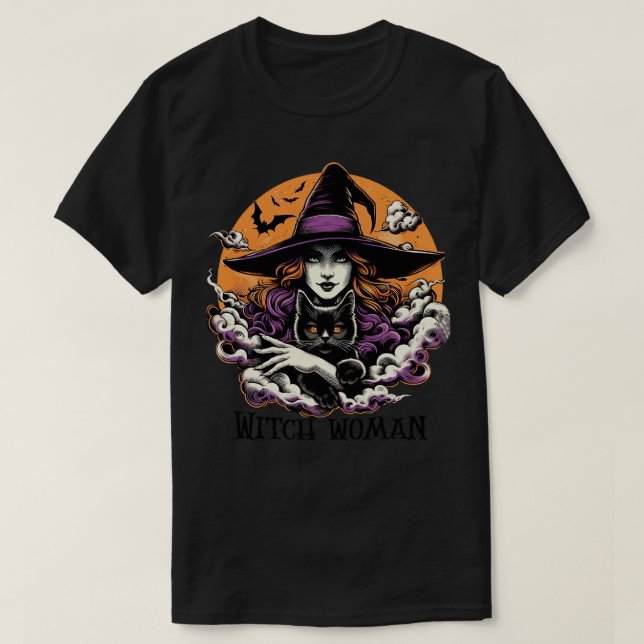 Witch Women 1 T-Shirt (Design Front)