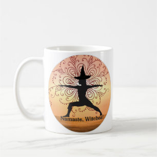 Witch Yoga Namaste funny Halloween Coffee Tea Mug