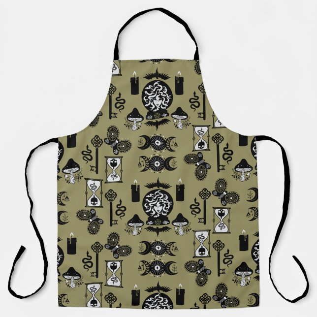 Witchcore Aesthetic Decor Apron (Front)