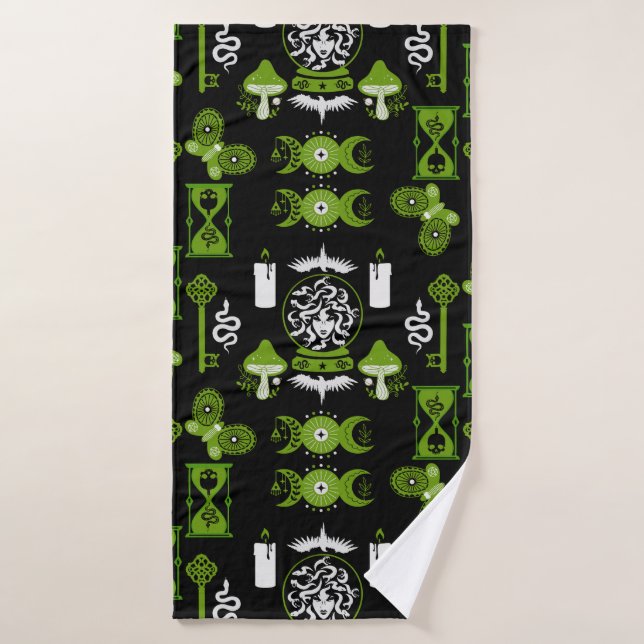 Witchcore Aesthetic Decor Bath Towel (Bath Towel)