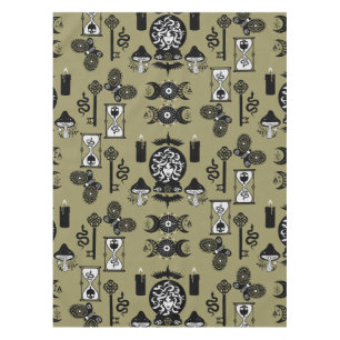 Witchcore Aesthetic Decor Tablecloth