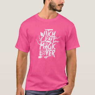 Witchcraft And Magic  Witcher Witch Witches Broom T-Shirt
