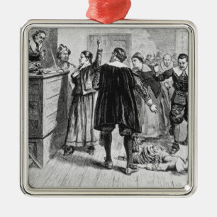 Witchcraft at Salem Village Metal Tree Decoration