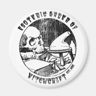 Witchcraft Magic Order Occult Witch Alchemist Magnet