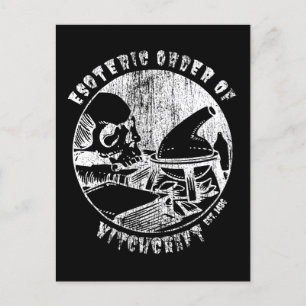 Witchcraft Magic Order Occult Witch Alchemist Postcard