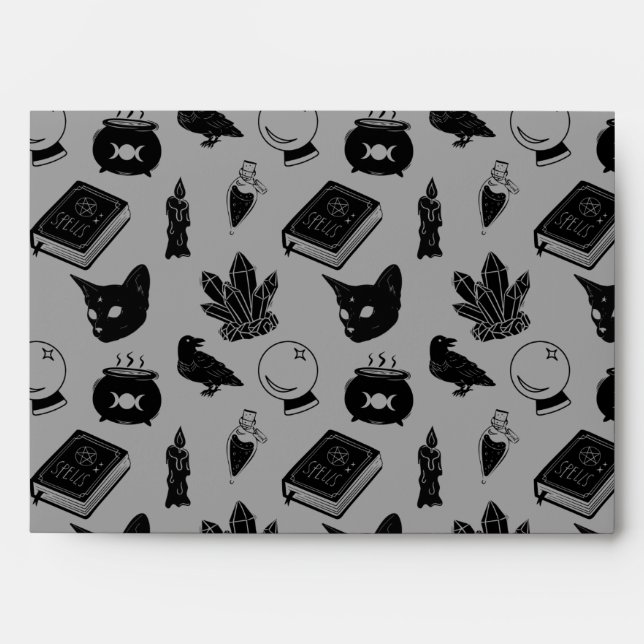 Witchcraft Pattern I Envelope (Front)