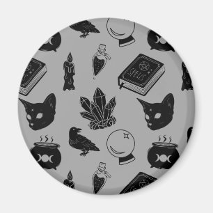 Witchcraft Pattern I Magnet