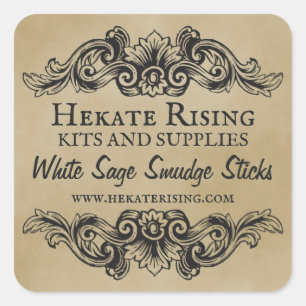 Witchcraft Spell Kits And Supplies Labels