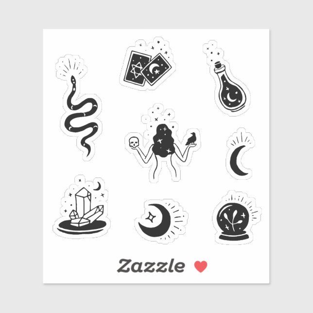 Witchcraft symbols Whimsigoth (Sheet)