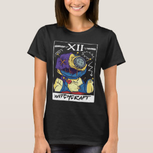 Witchcraft Tarot Card Vodoo Magic Witch Doll Needl T-Shirt