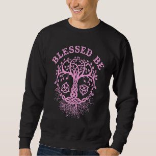 Witchcraft Wiccan Pagan Tree Of Life 8 Sweatshirt