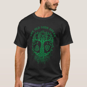 Witchcraft Wiccan Pagan Tree Of Life T-Shirt